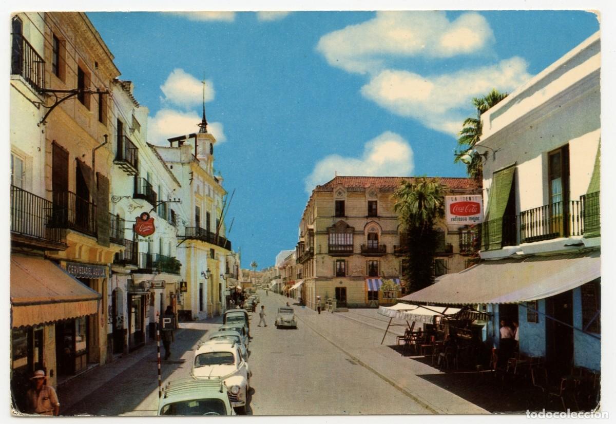 Postales: em02217 Sanlucar De Barrameda Calle San Juan 1966 Beascoa N&ordm;7704 sc 2cv 4cv casera coca cola