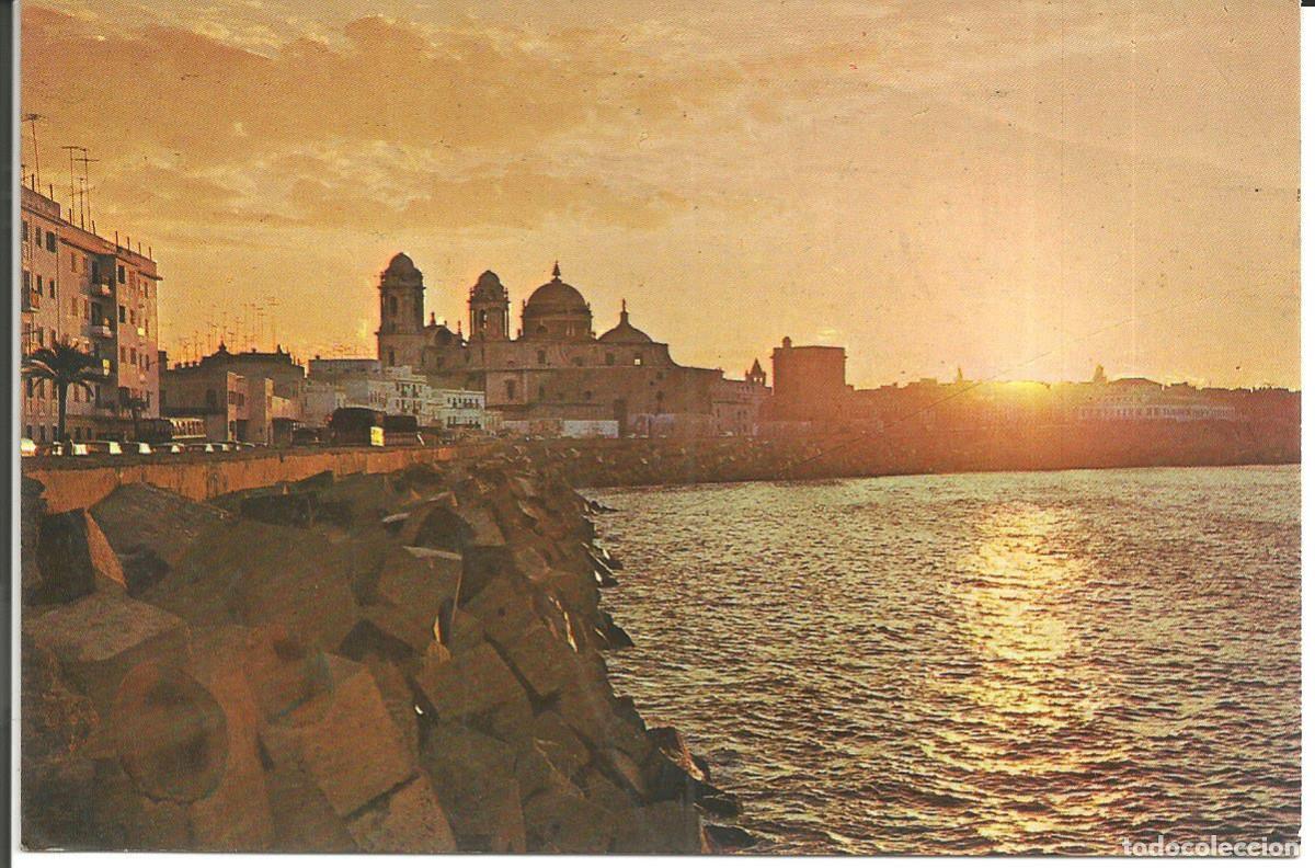 Postales: POSTAL CADIZ - AMANECER - CIRCULADA