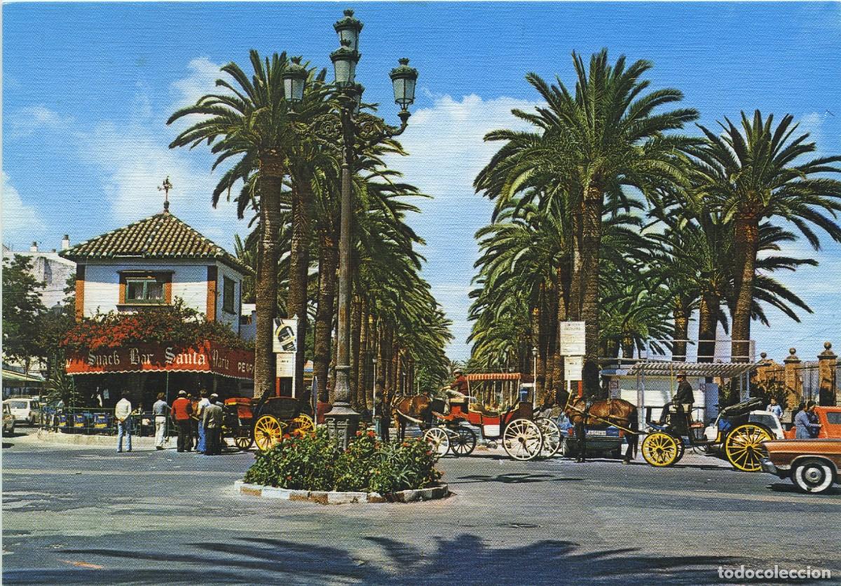 Postales: N&ordm; 73-PUERTO DE SANTA MAR&Iacute;A. Parque de Calder&oacute;n. Sin circular. EDICIONES ARRIBAS