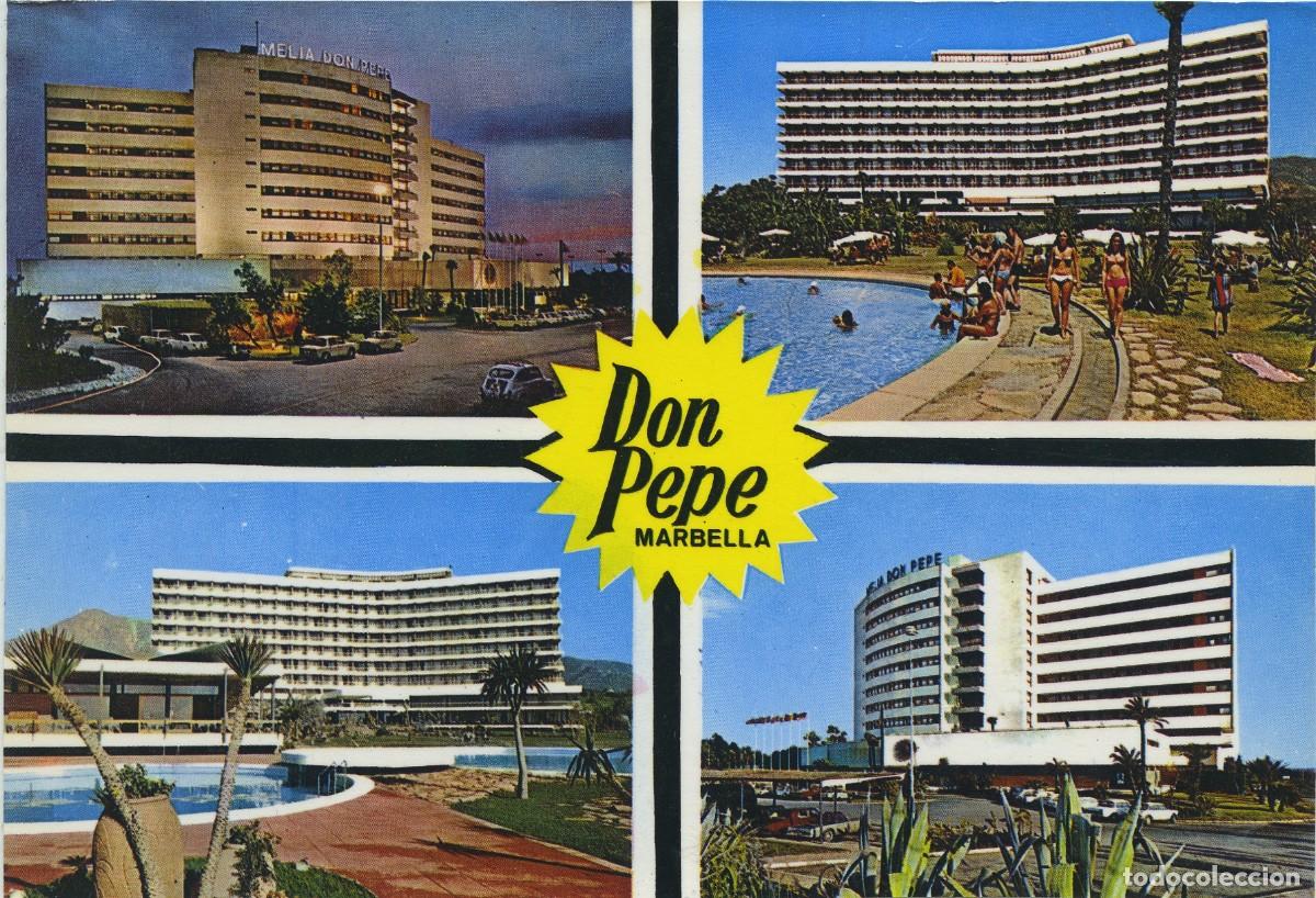 Postales: N&ordm; 1.858-MARBELLA. Costa del Sol. Hotel Melia Don Pepe. Sin circular. ED. POSTALES COSTA DEL SOL