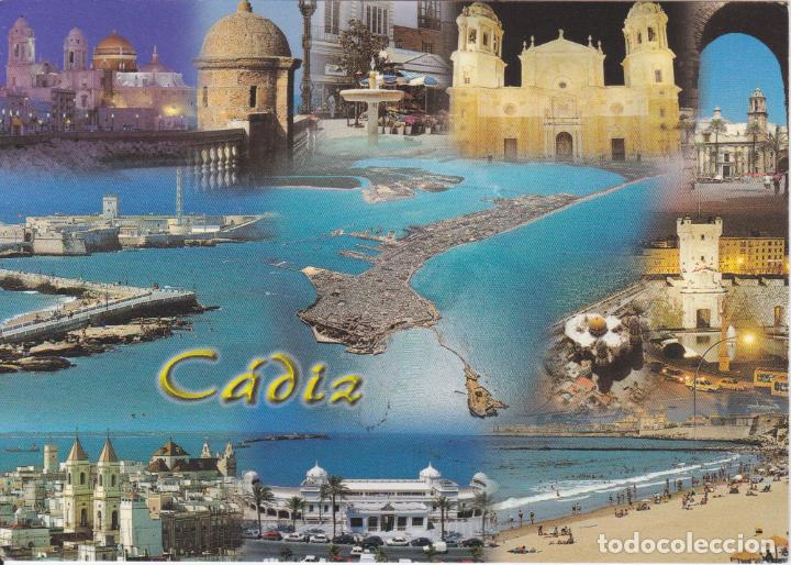 Postales: CADIZ, VARIAS VISTAS DE LA CIUDAD - COLECCION ELITE N&ordm;17 - S/C