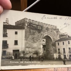 Postales: ANTIGUA POSTAL FOTOGRÁFICA SIN CIRCULAR 1929 GRANADA PUERTA DE ELVIRA