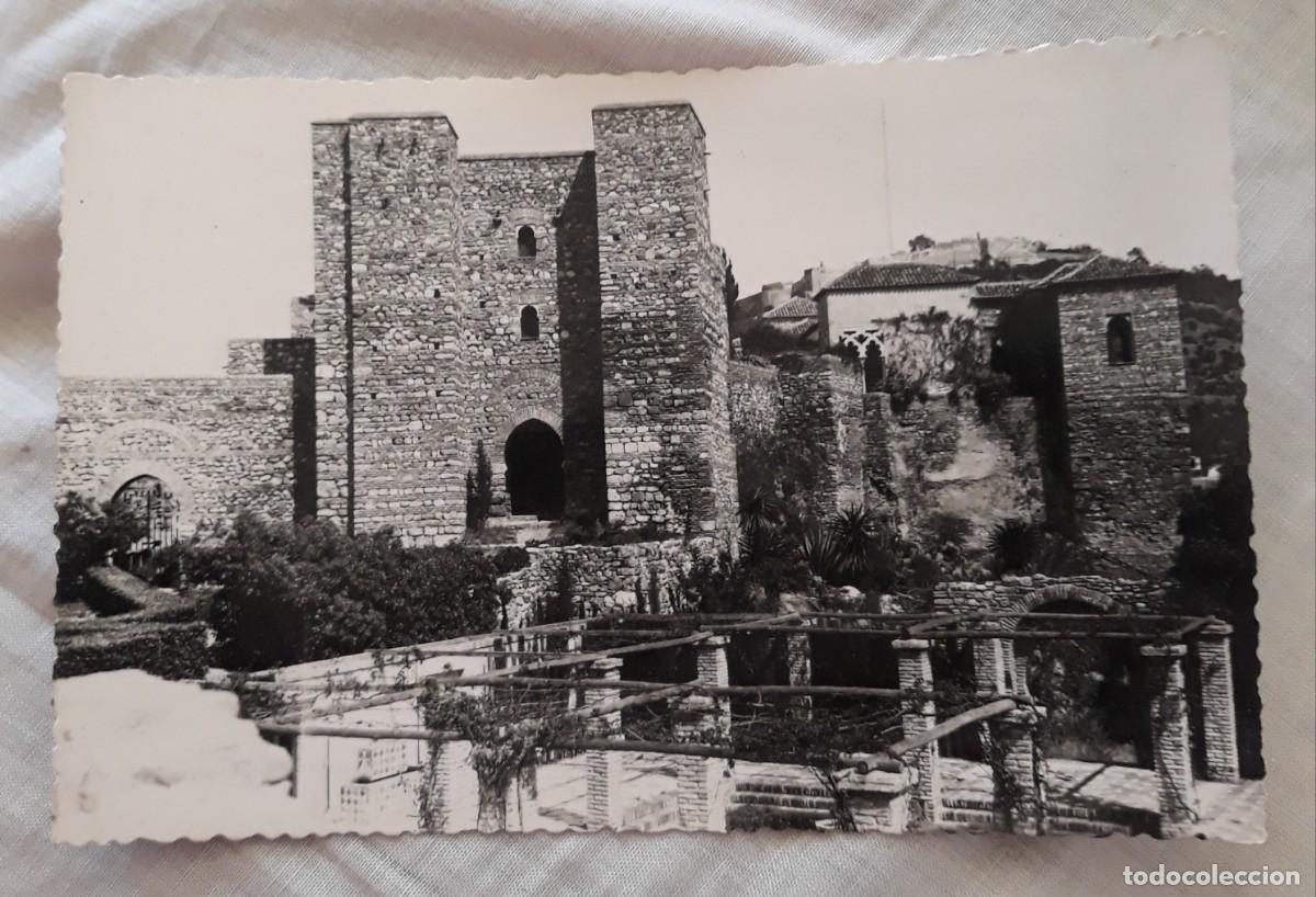 Postales: -83942 POSTAL MALAGA, ALCAZABA, A&Ntilde;O 1958, CASA LIS, PERFUMERIA-MANTILLAS, SIN CIRCULAR