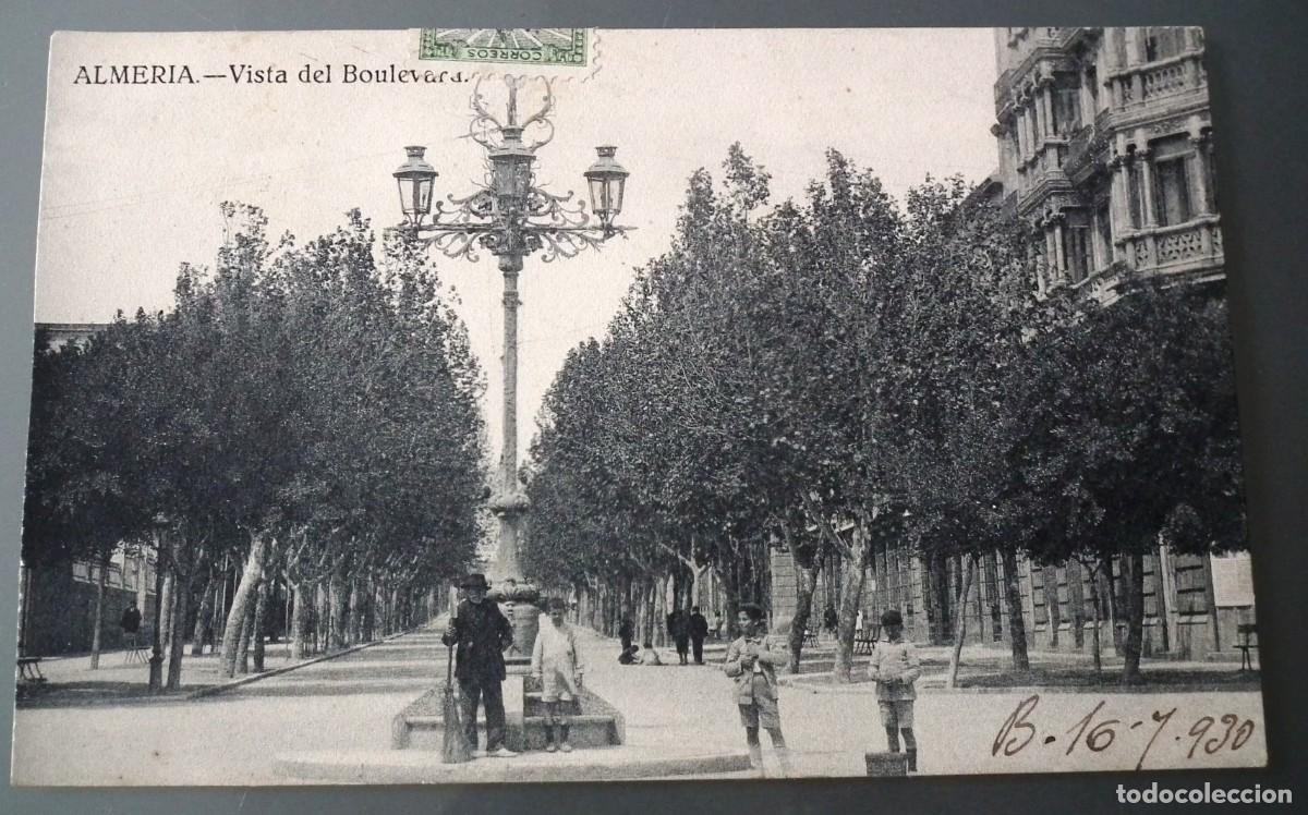 Postais: POSTAL DE ALMER&Iacute;A - VISTA DEL BOULEVARD - EDITOR V&Aacute;ZQUEZ