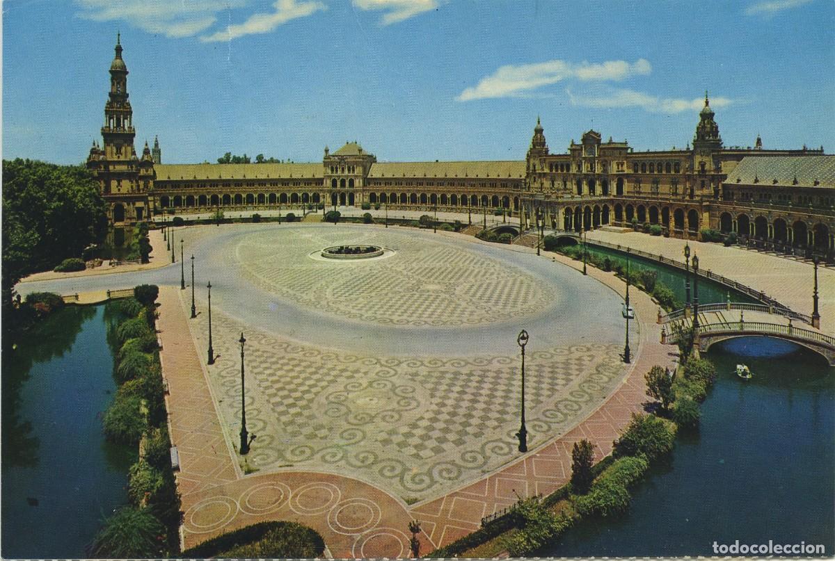 Postales: N&ordm; 147-SEVILLA. Plaza de Espa&ntilde;a. ED. FARDI
