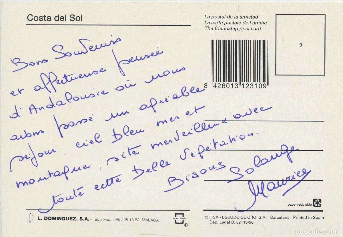 Postales: N&ordm; 9-COSTA DEL SOL. Diversos aspectos. ED. L. DOM&Iacute;NGUEZ - Foto 2