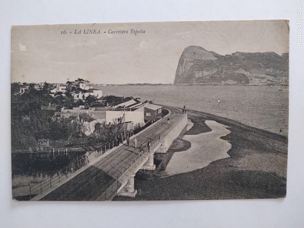 Postkarten: ANTIGUA POSTAL LA LINEA CARRETERA ESPA&Ntilde;A RV 1313