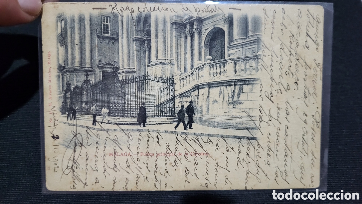 Postales: Tarjeta Postal antigua usada Malaga