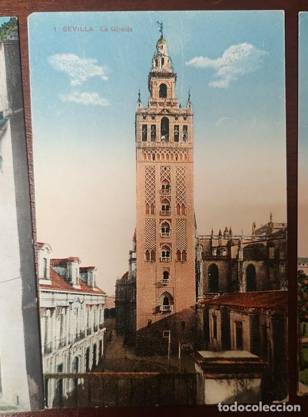 Postales: Diez Tarjetas Postales Sevilla - Foto 3