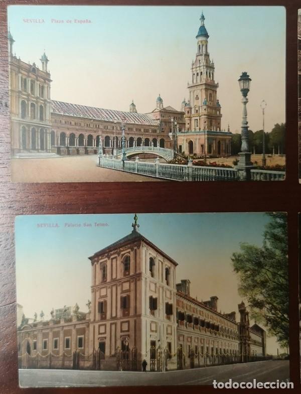 Postales: Diez Tarjetas Postales Sevilla - Foto 5
