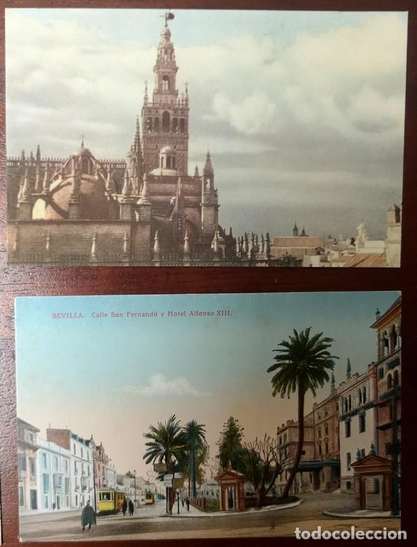 Postales: Diez Tarjetas Postales Sevilla - Foto 6
