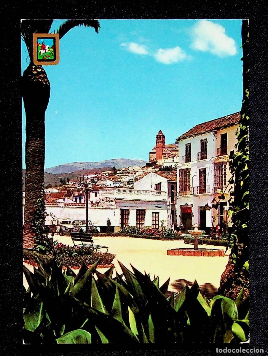 Postales: POSTAL. N&ordm; 3. V&Eacute;LEZ-M&Aacute;LAGA (COSTA DEL SOL). PLAZA DEL CARMEN. DOM&Iacute;NGUEZ. ESCUDO DE ORO. FISA. 1963.