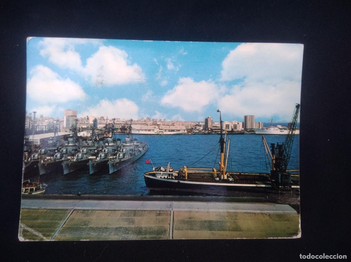 Postales: Postal Cadiz Puerto vista parcial
