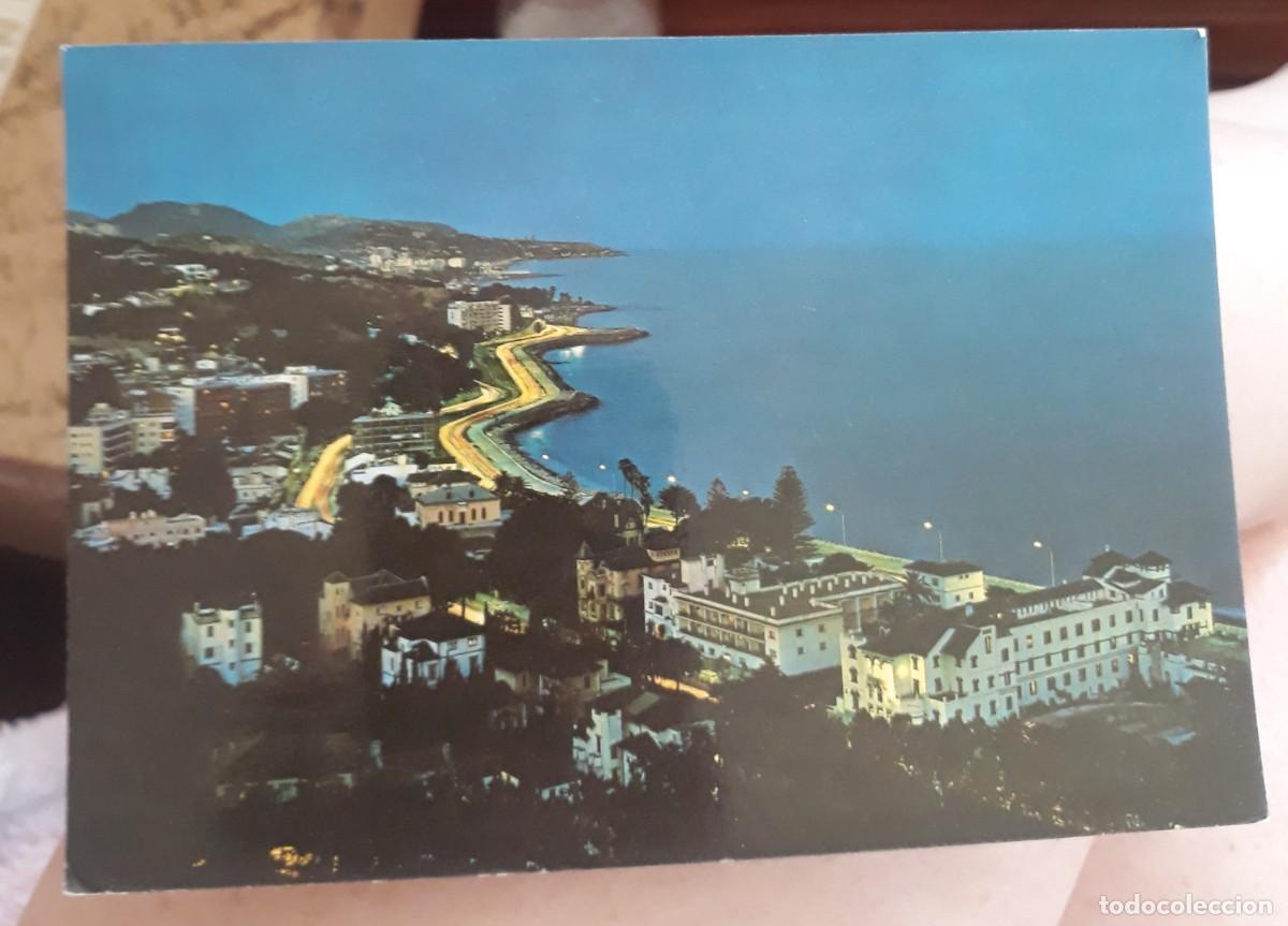 Postales: -84557 POSTAL MALAGA, LA CALETA DE NOCHE, EDICIONES ARRIBAS 155