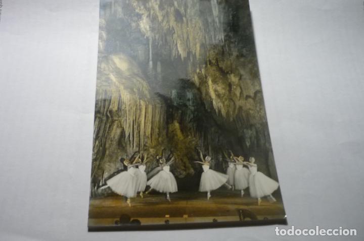 Postales: postal cueva de nerja.-actuacion ballet colorada cm