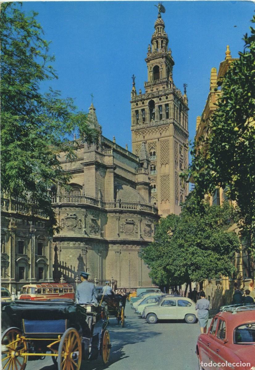 Postales: N&ordm; 113-SEVILLA. Catedral y la Giralda. ED. EDICIONES RO-FOTO