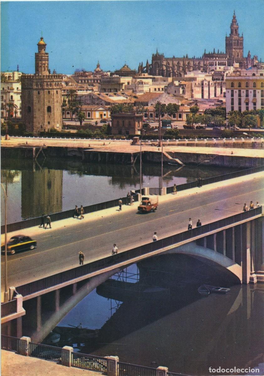 Postales: N&ordm; 1017-SEVILLA. Puente de San Telmo. Sin circular. ED. HELIOTIPIA ART&Iacute;STICA ESPA&Ntilde;OLA