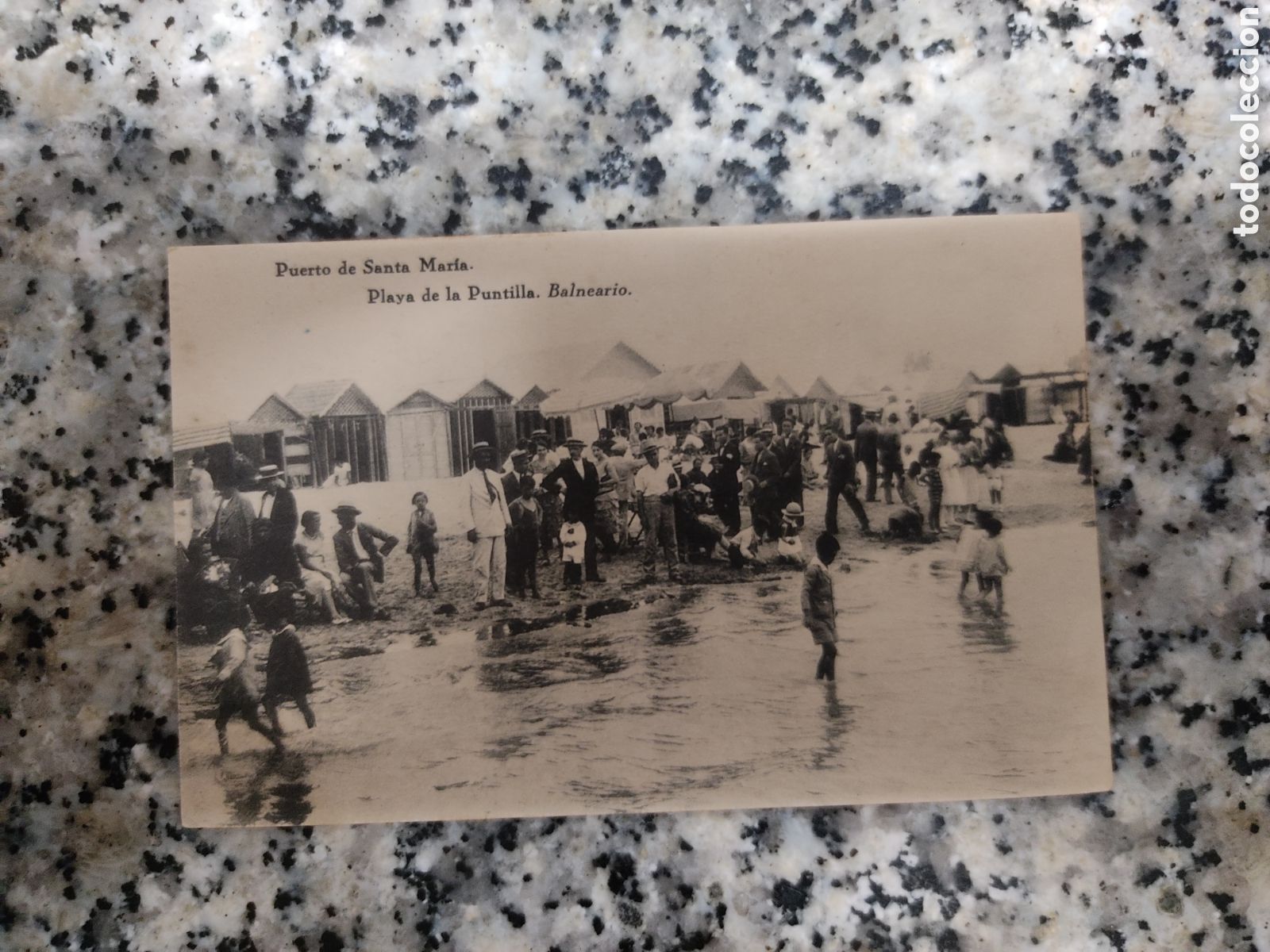 Postcards: postal puerto de santa maria playa de la puntilla