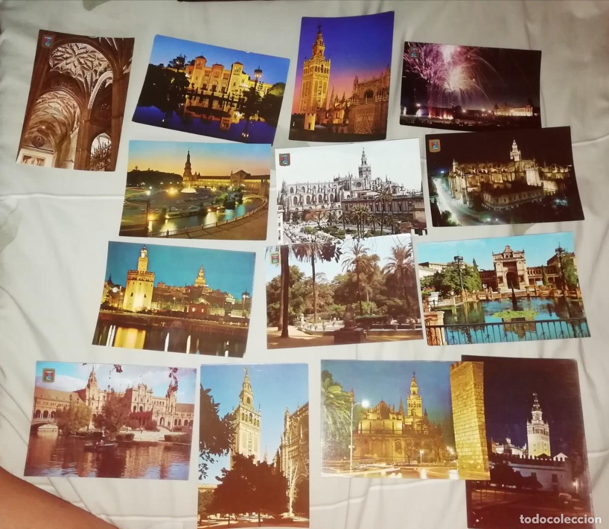 Postales: 14 postales vintage de Sevilla sin circular