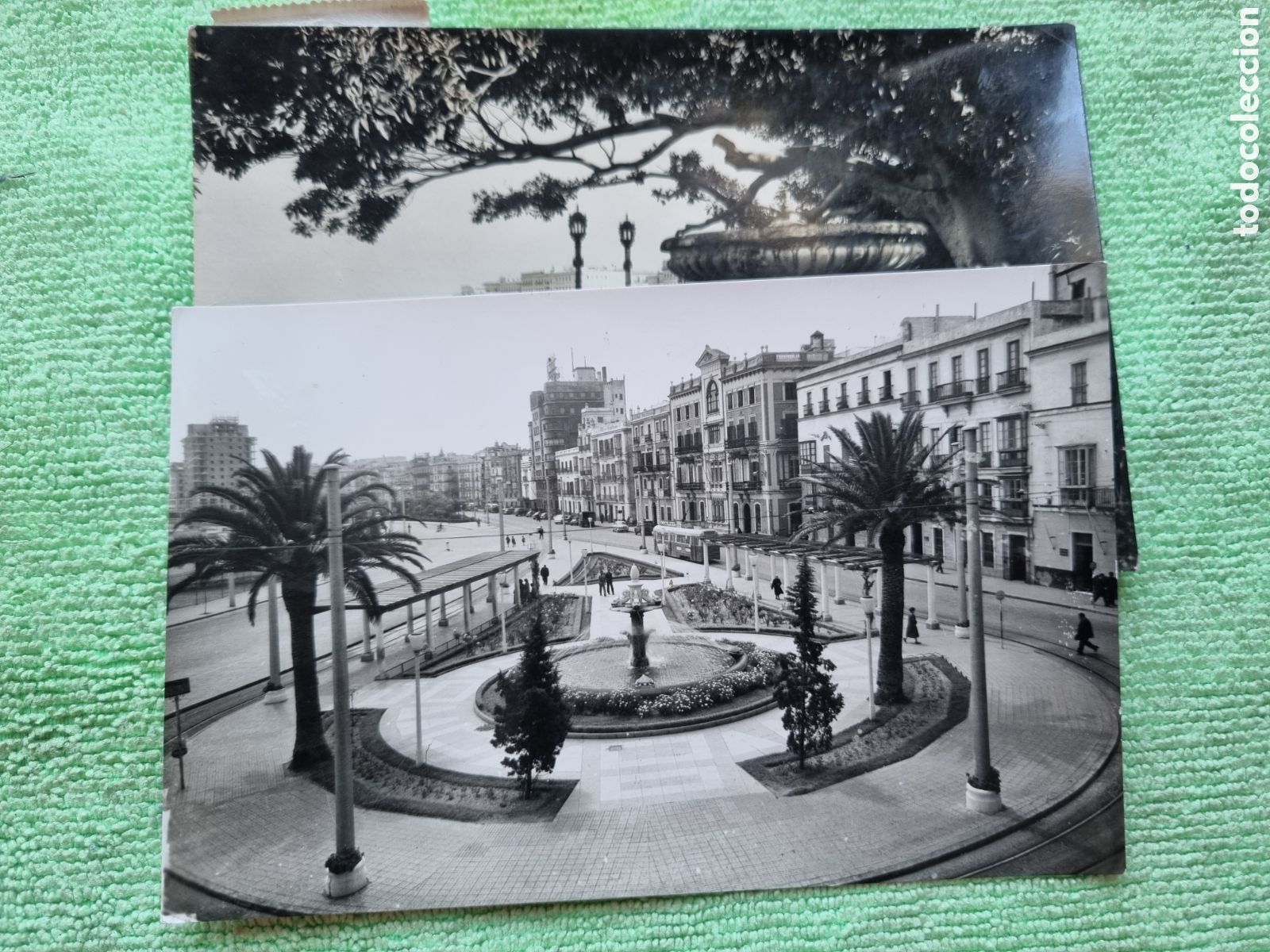 Postales: CADIZ 2 POSTALES 39 ARTISTICA Y 140 SICILIA ALAMEDA DE APODACA Y AVENIDA RAMON CARRANZA