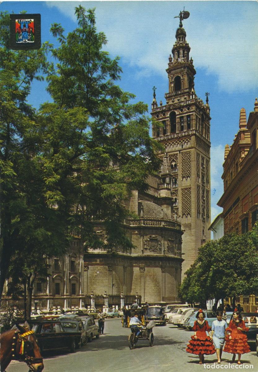 Postales: N&ordm; 238-SEVILLA. La Giralda. Sin circular. ED. DOM&Iacute;NGUEZ