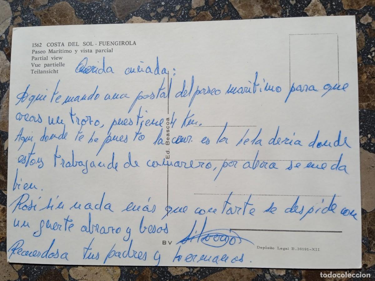 Postales: FUENGIROLA - MALAGA - ED. BEASCOA - Foto 2