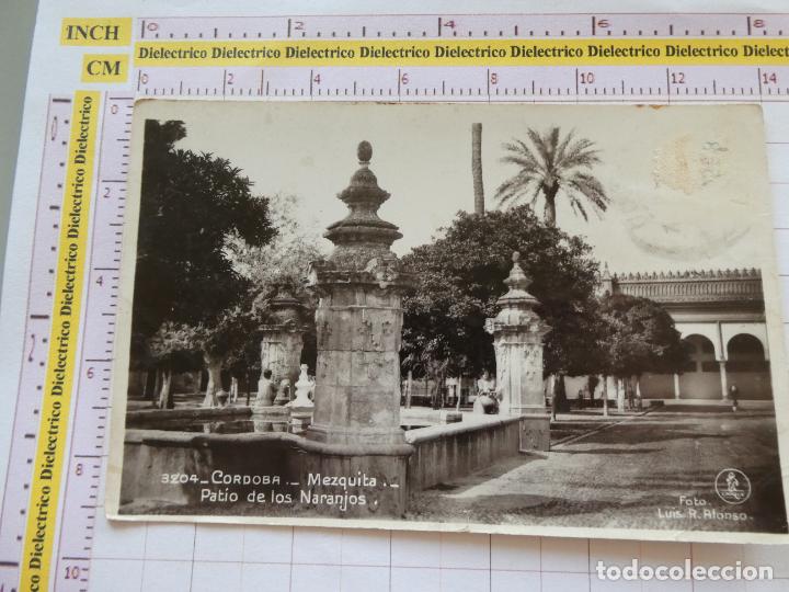 Cartoline: POSTAL DE C&Oacute;RDOBA. A&Ntilde;OS 30 50. MEZQUITA PATIO DE LOS NARANJOS 3204 ALONSO 310