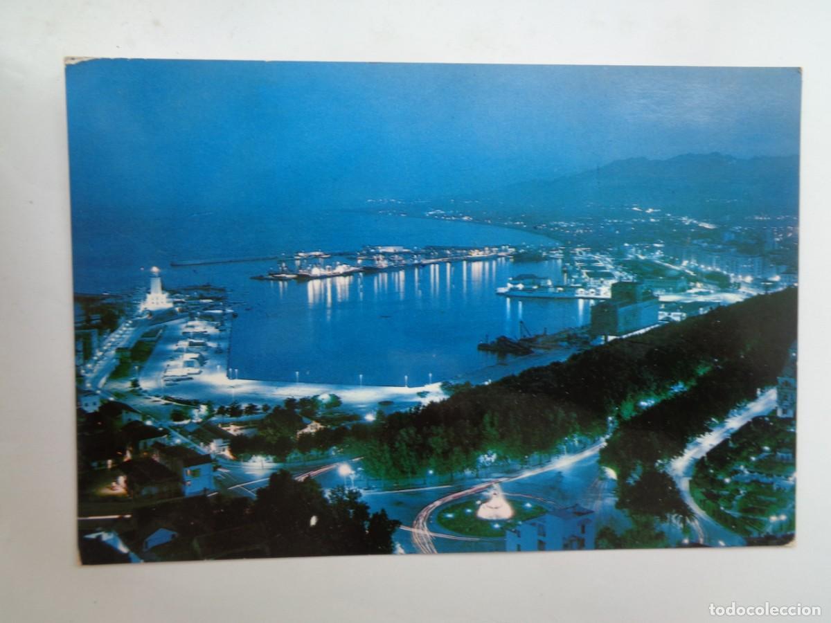 Postales: POSTAL DE MALAGA ( COSTA DEL SOL ): EL PUERTO . A&Ntilde;OS 60