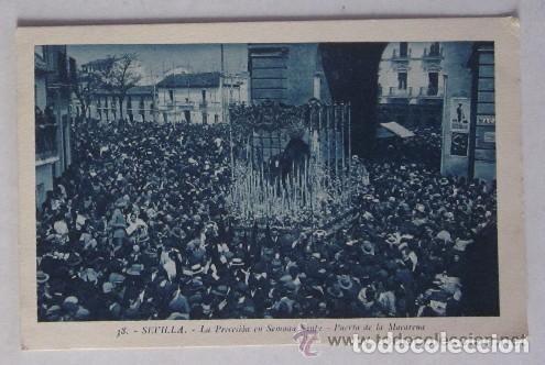 Postales: DOS POSTALES DE SEVILLA, 1903 - Foto 3
