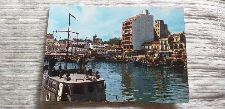 Postkarten: CADIZ-RV-150X105mm-N&ordm;6-ALGECIRAS-PUERTO DE PESCADORES Y ACERA DE LA MARINA