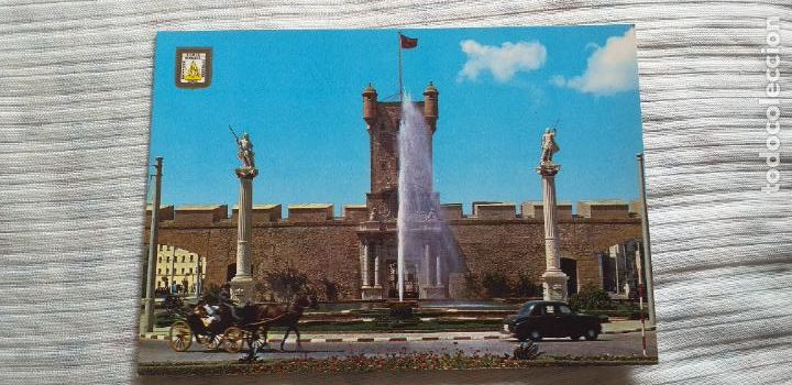 Postkarten: CADIZ-RV-150X105mm-N&ordm;1140-PUERTA DE TIERRA.