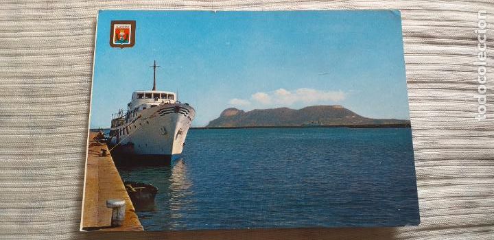 Postkarten: CADIZ-RV-150X105mm-N&ordm;19-ALGECIRAS-VISTA DEL PE&Ntilde;ON DE GIBRALTAR DESDE EL PUERTO