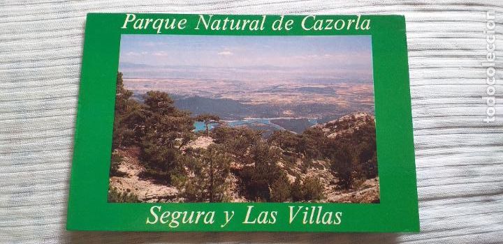 Cartes Postales: JAEN-RV-150X105mm-EMBALSE DE LA BOLERA Y HOYA DE BAZA-PARQUE NATURAL DE CAZORLA-SEGURA Y LAS VILLAS