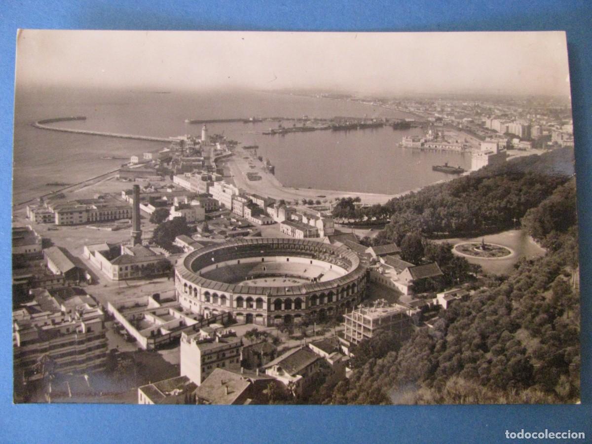 Postales: POSTAL FOTOGRAFICA DE MALAGA. VISTA PARCIAL. FOTOS A. CAMPA&Ntilde;A Y J. PUIG FERRAN. ESCRITA, 1960.