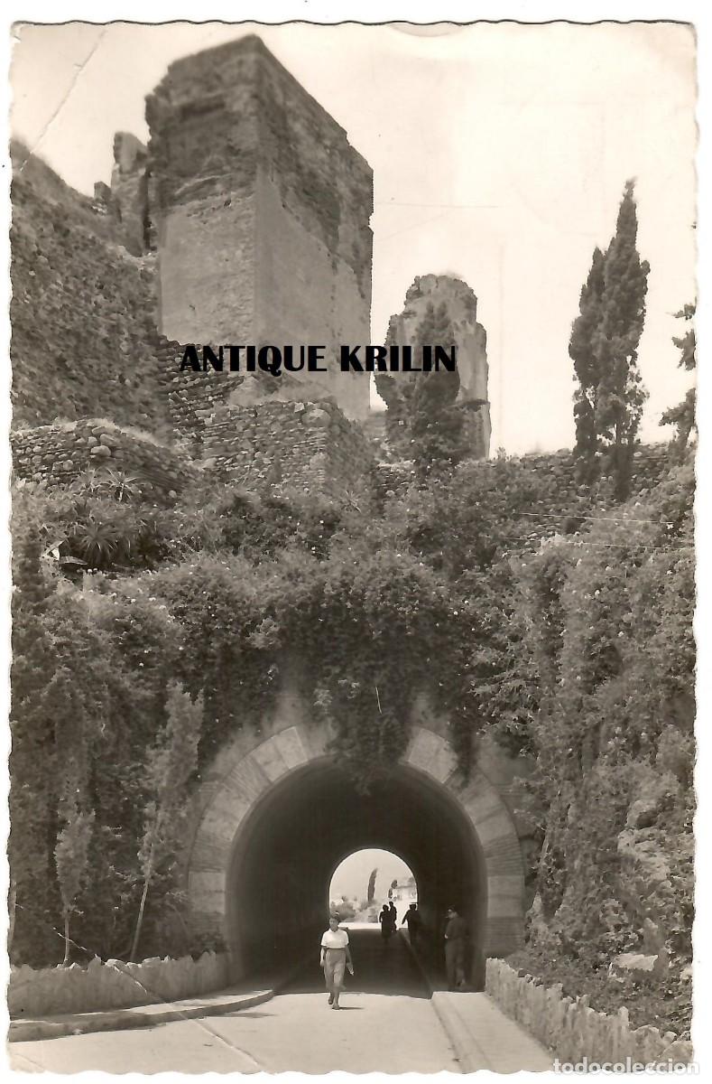 Postales: MALAGA N&ordm; 41 TUNEL DE PUERTA OSCURA / EDICION GARCIA GARRABELLA / SIN CIRCULAR