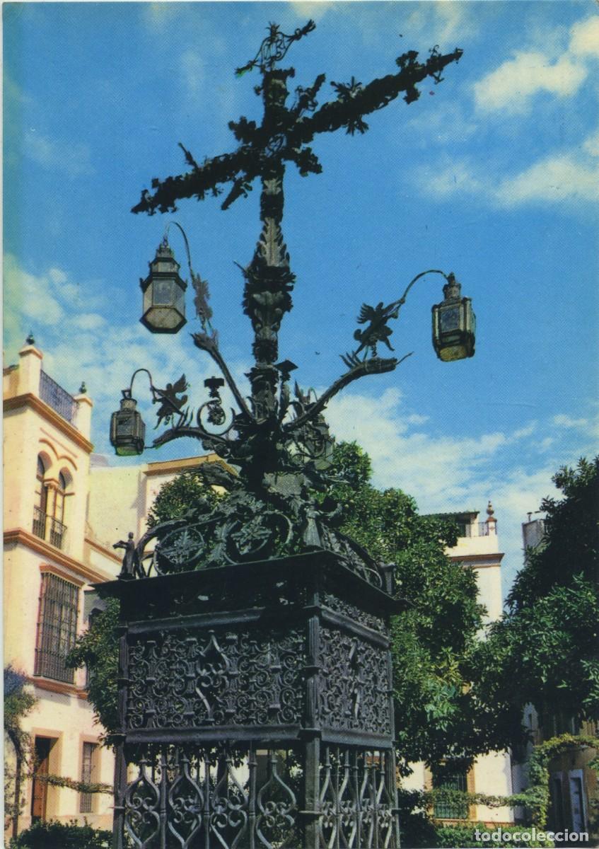 Postales: N&ordm; 1086-SEVILLA. Cruz de Cerrajer&iacute;a. Sin circular. 1962. ED. HELIOTIPIA ART&Iacute;STICA ESPA&Ntilde;OLA