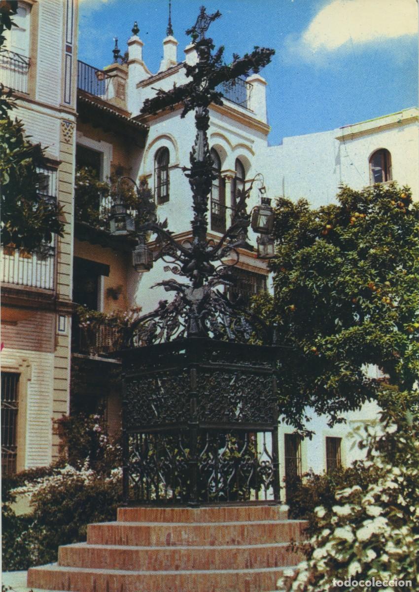 Postales: N&ordm; 1029-SEVILLA. Cruz de Cerrajer&iacute;a. Sin circular. ED. HELIOTIPIA ART&Iacute;STICA ESPA&Ntilde;OLA