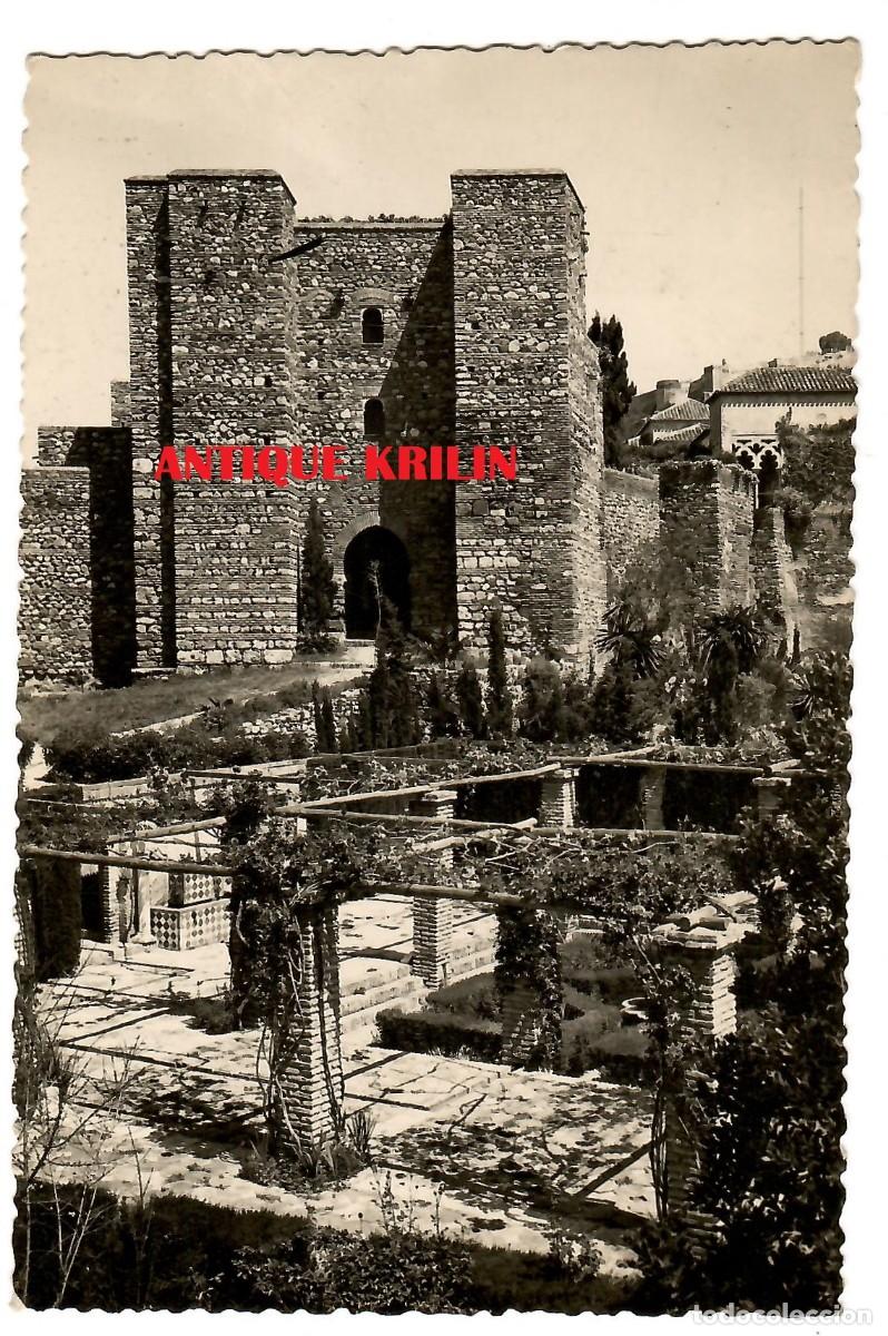 Postales: MALAGA N&ordm; 319 ALCAZABA / FOT DIEGO CORTES / CIRCULADA