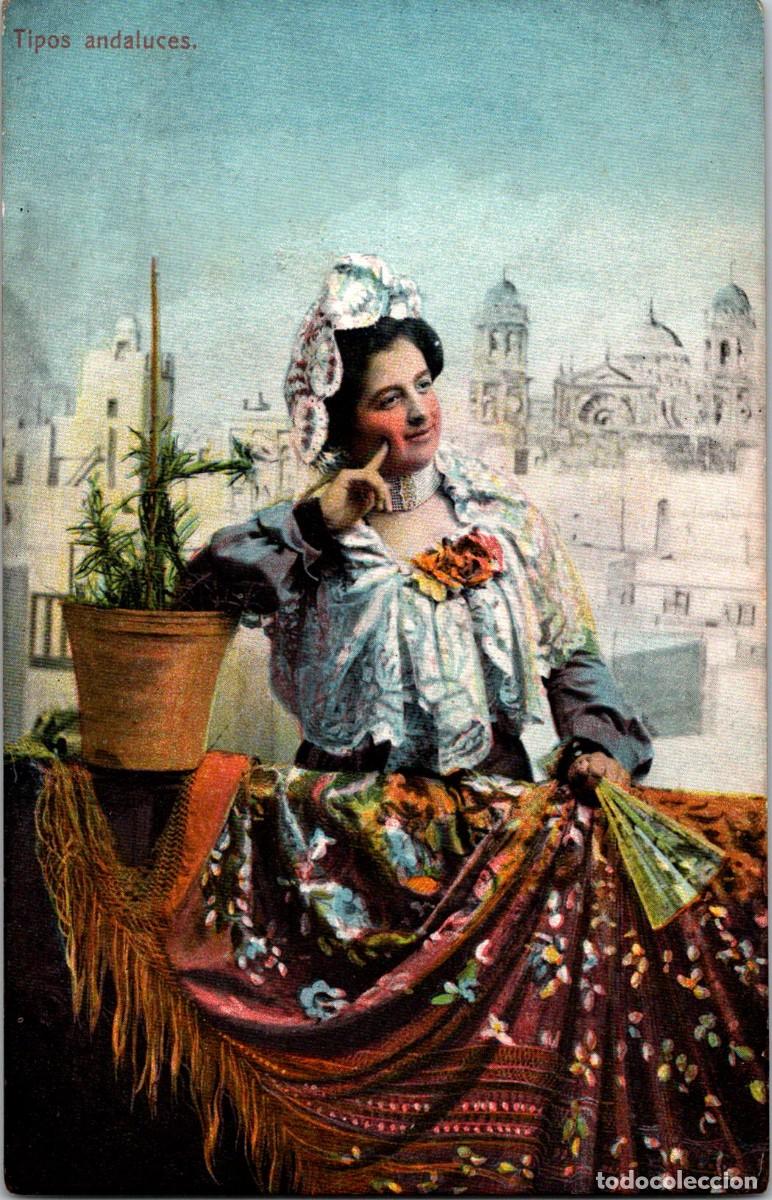Postkarten: Tipos Andaluces - Ed. Knackstedt y N&auml;ther - n&ordm; 517 - 138x88mm