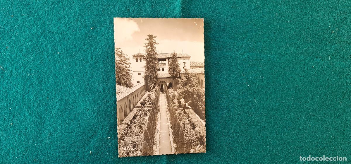 Postales: POSTAL GRANADA - JARDINES DEL GENERALIFE - RW - Foto 1