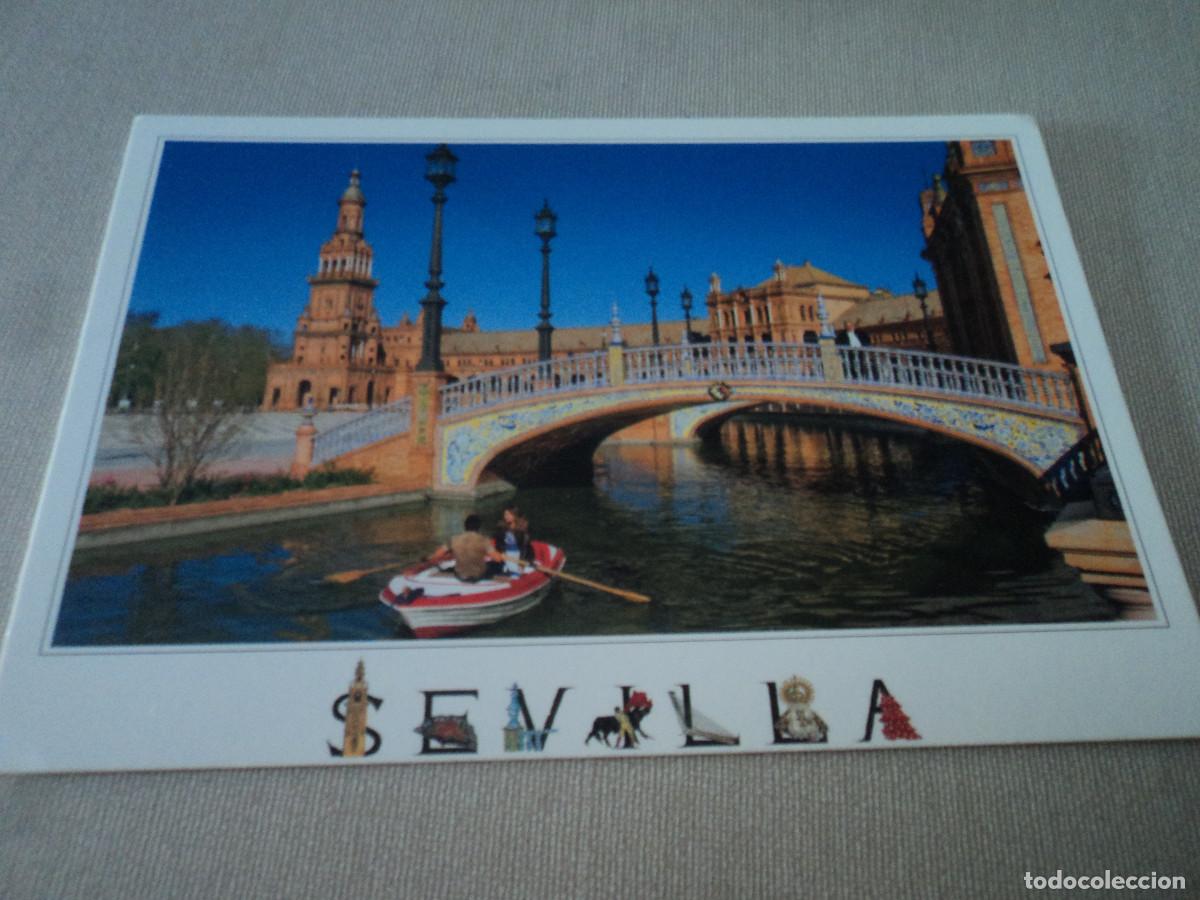 Postales: SEVILLA PLAZA DE ESPA&Ntilde;A, EDICIONES A.M. - Foto 1