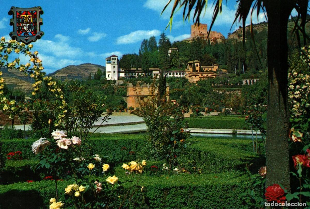 Postales: Granada Generalife sin circular - Foto 1