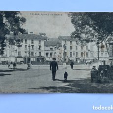 Postales: MALAGA. POSTAL ANIMADA. ACERA DE LA MARINA. FOTOTIPIA HAUSER Y MENET (H.1920?) S/C