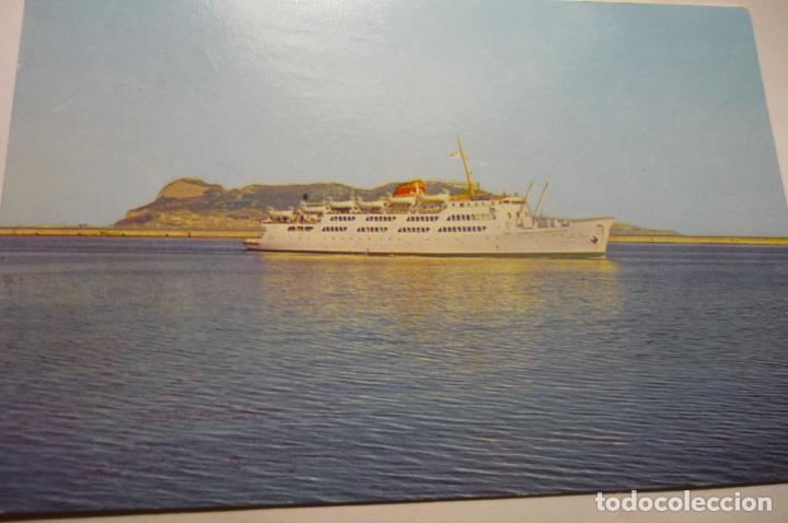 Postales: POSTAL ALGECIRAS.-TRANSBORDADOR CIRCULADA
