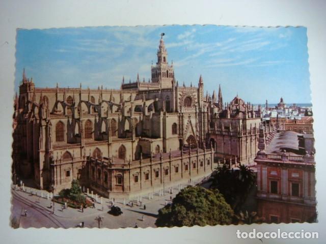 Postales: POSTAL DE SEVILLA LA CATEDRAL-CAJ-N&ordm;-3-SOB-N&ordm;-4 BIS