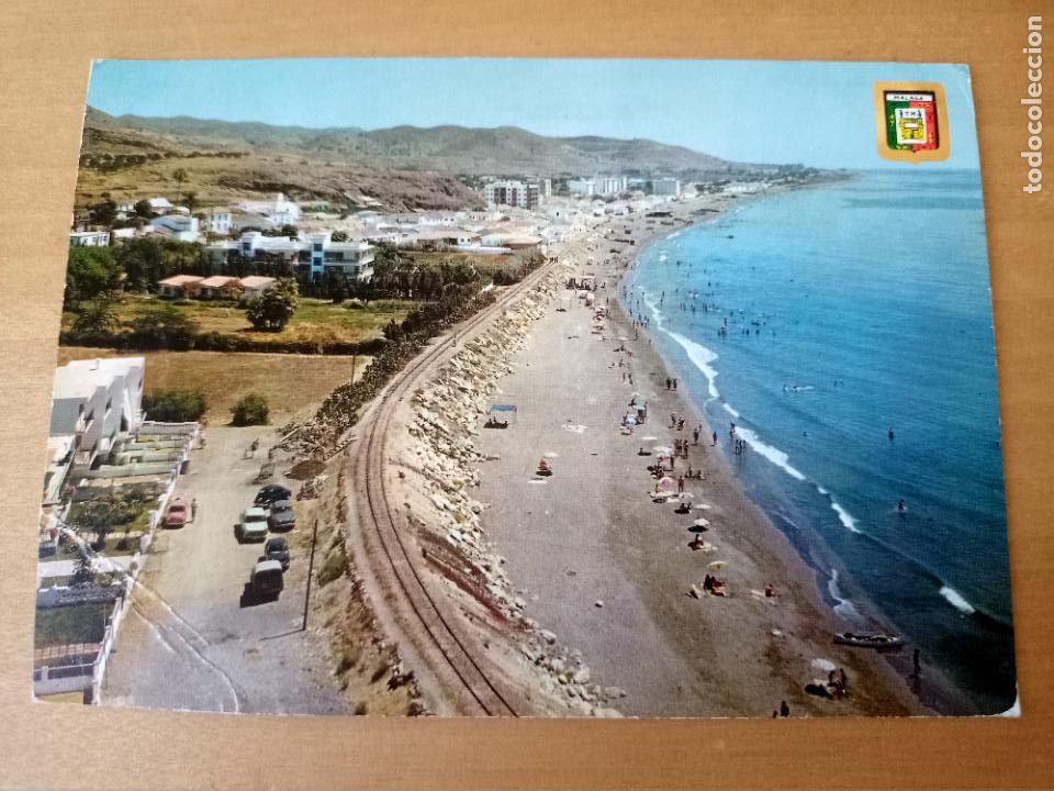 Postales: RINCON VICTORIA MALAGA ED ESCUDO ORO 2 CIRCULADA 1968 MUY ANIMADA