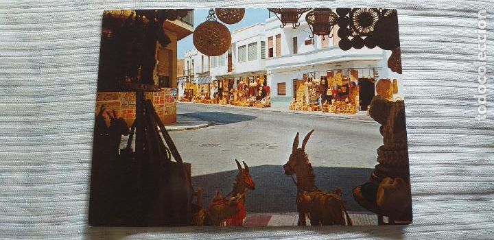 Cartes Postales: ALMERIA-RV-150X105mm-N&ordm;7402-COSTA BLANCA-GATA-CALLE TIPICA