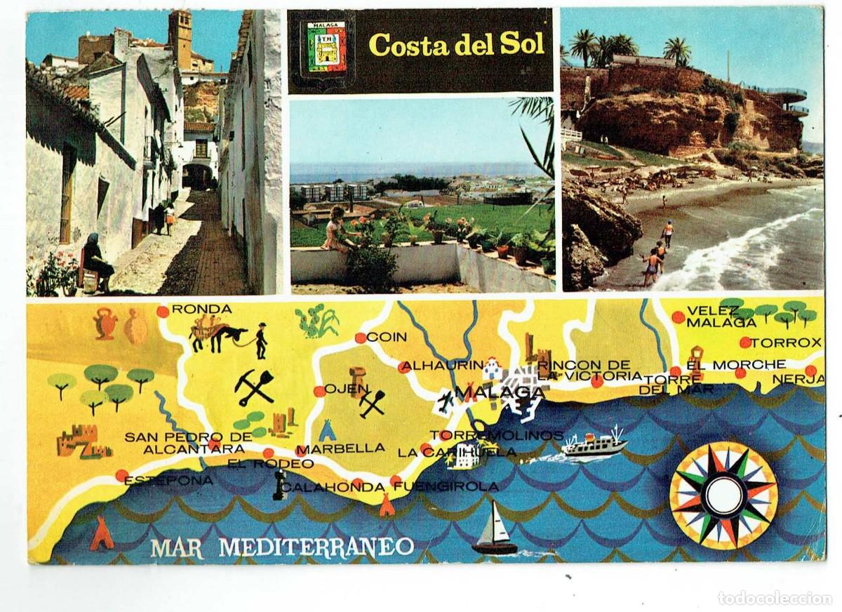 Postales: POSTAL. COSTA DEL SOL. EDICIONES DOMINGUEZ , 204. (ST/A3B)