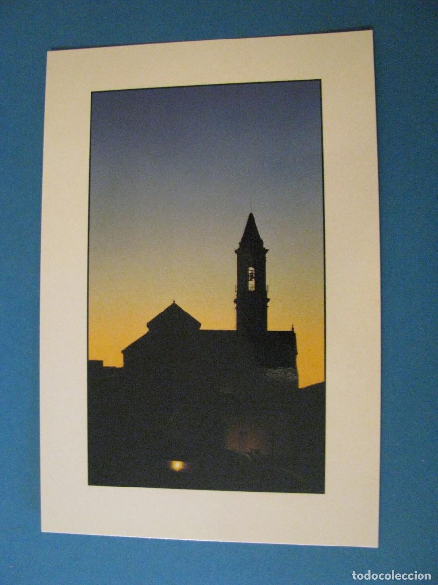 Postales: POSTAL DE ESTEPONA. PERFIL DE LA IGLESIA DE LOS REMEDIOS. 2002.