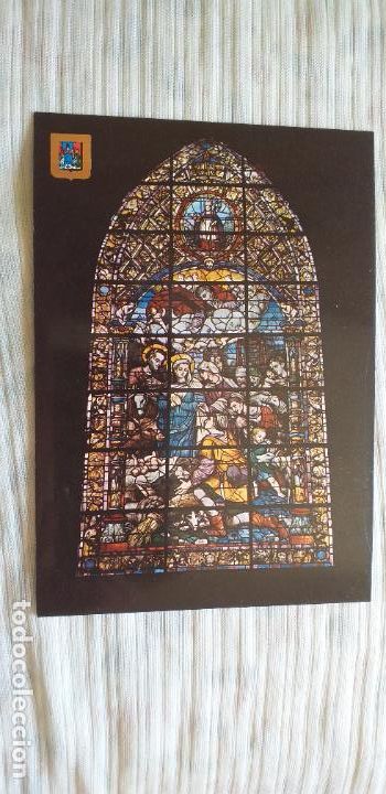 Cartes Postales: SEVILLA-RV-150X105mm-N&ordm;6-CATEDRAL-VIDRIERA-EL NACIMIENTO